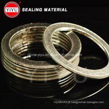 Produzir Tipo Básico / Anéis Internos / Anéis Externos Aço Inoxidável Spiral Wound Gasket com Alta Qualidade